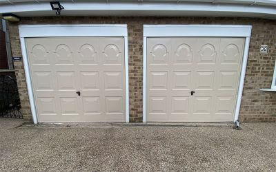 Faded Garage Doors Colour Coating