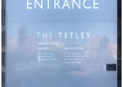 Tetleys Shopfront Colour Change (Before)
