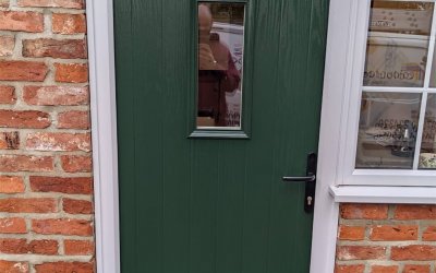 RAL 6009 Faded Door Repair