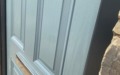 Black Door to Farrow & Ball De Nimes