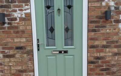 Dark Green Door to Chartwell Green