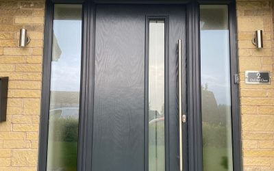 Faded Door resprayed to Anthracite