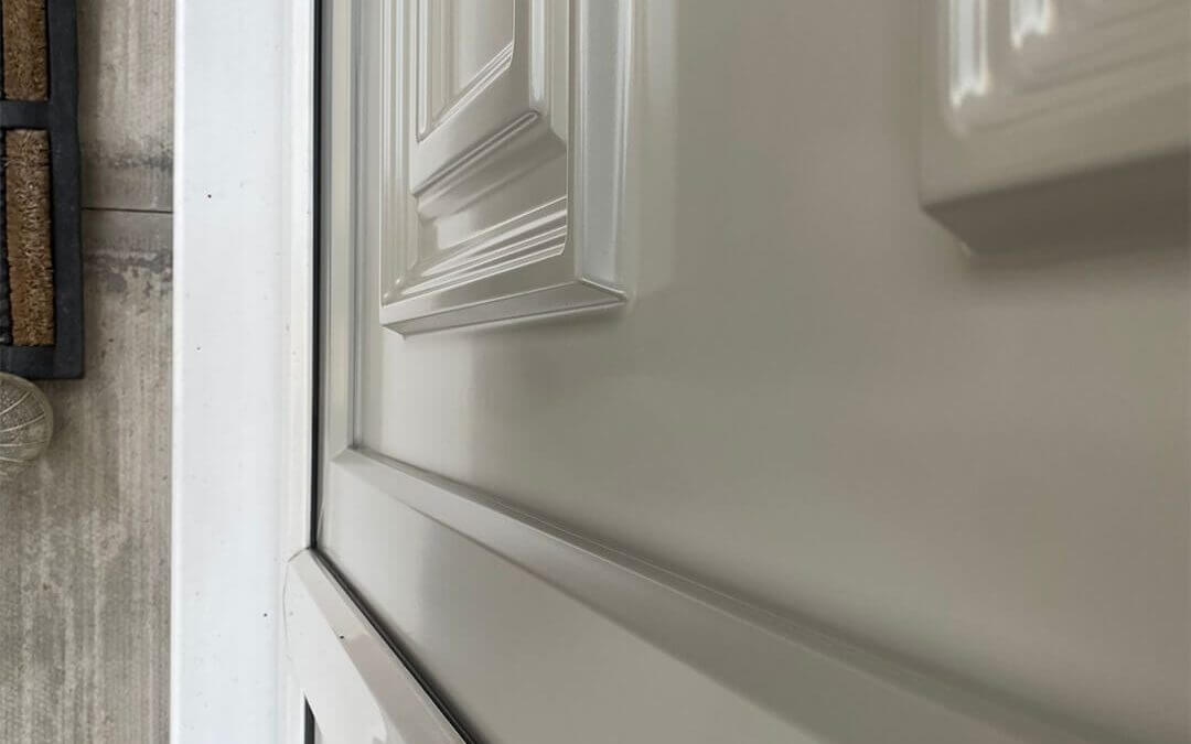 White Door to RAL 7038