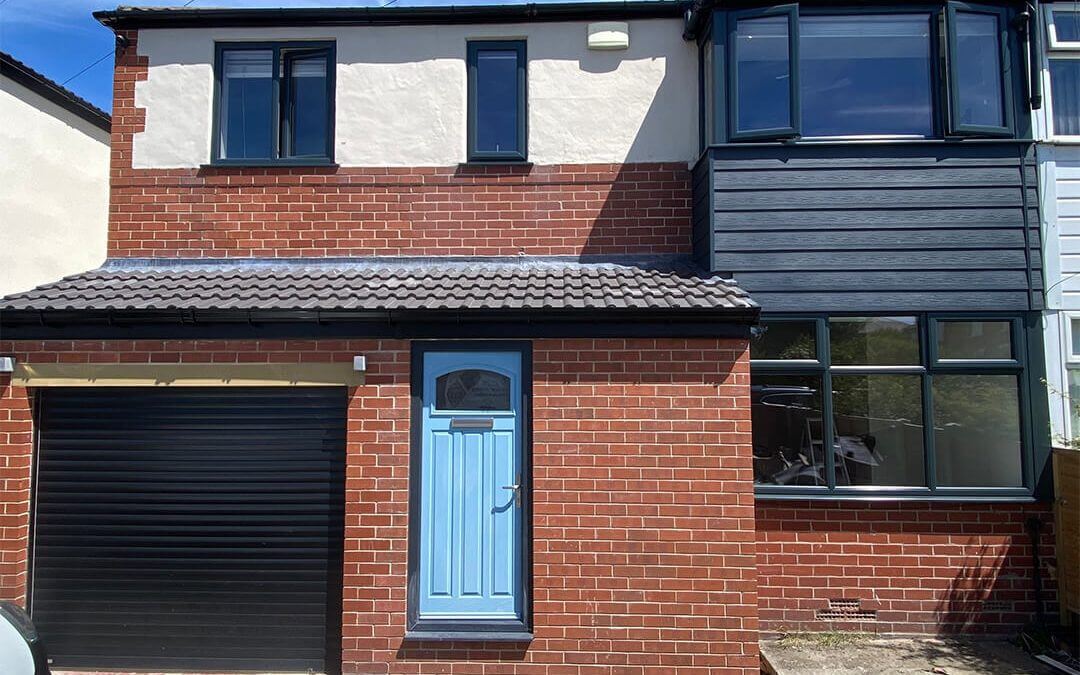 White Windows to Anthracite Grey